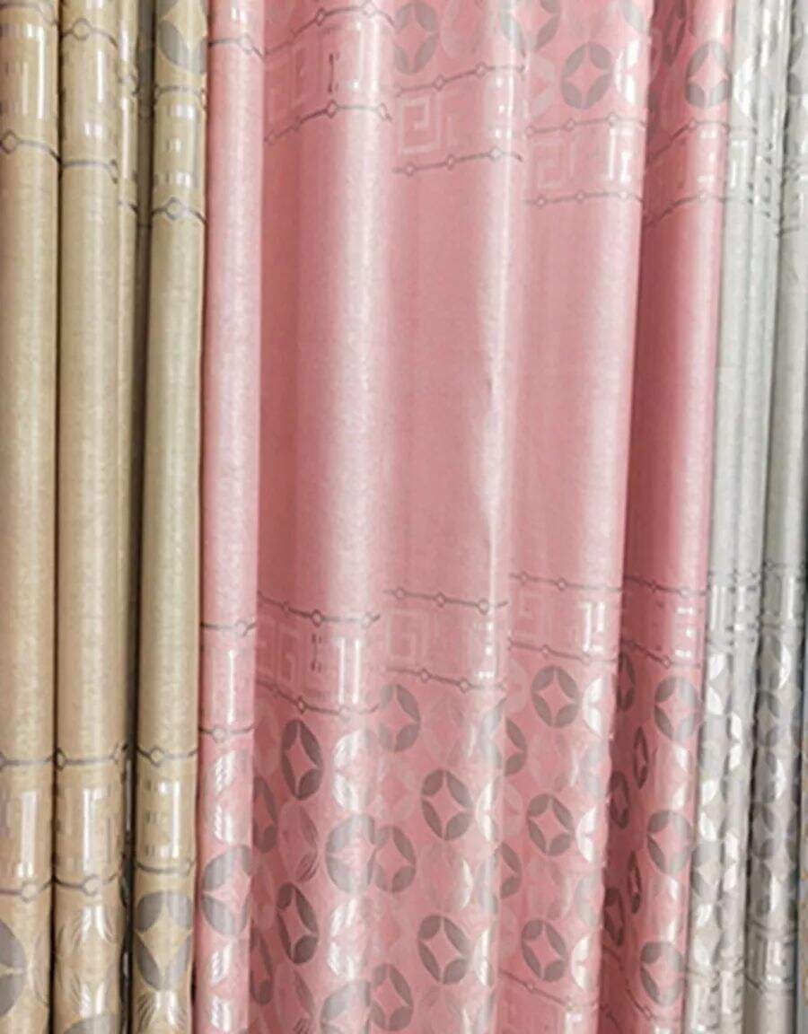 Foulola New Cheap Price Series: Jacquard Cheap Blackout Curtain factory