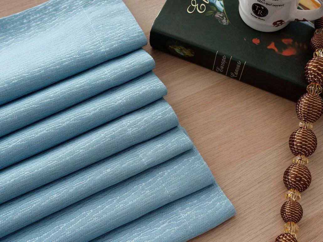 Foulola News:2.8/3.2m Width Jacquard Blackout Curtain 2201Series factory