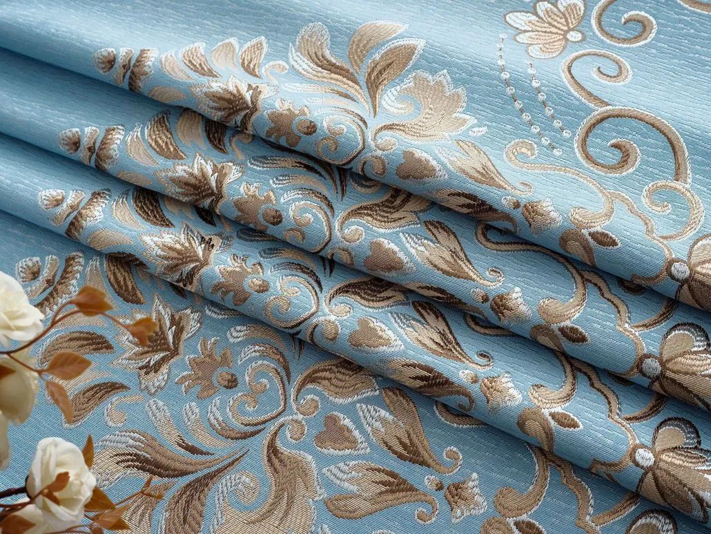 Foulola News:2.8/3.2m Width Jacquard Blackout Curtain 2201Series manufacture