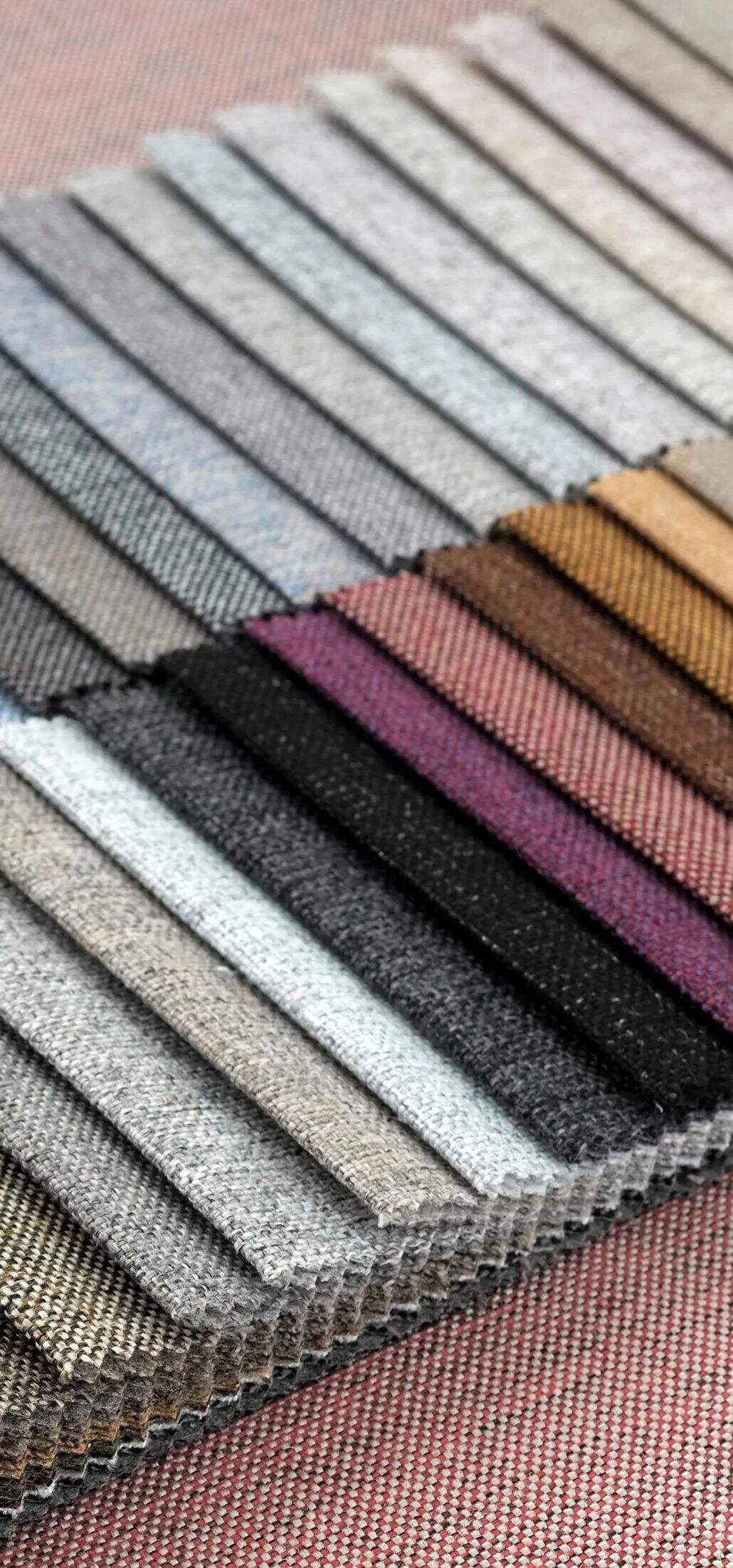 Foulola News:Plain Linen Sofa Fabric-28 Series details