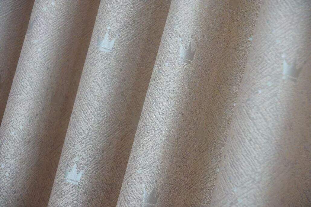 Foulola: Linen Style Polyester Brushed Jacquard Curtain manufacture