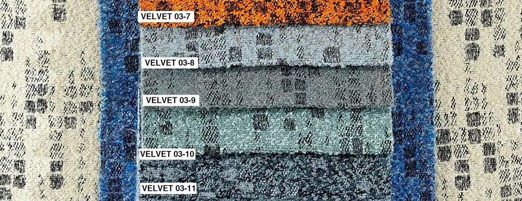 Foulola News：Jacquard Velvet Sofa Fabric,Velvet- 03 details