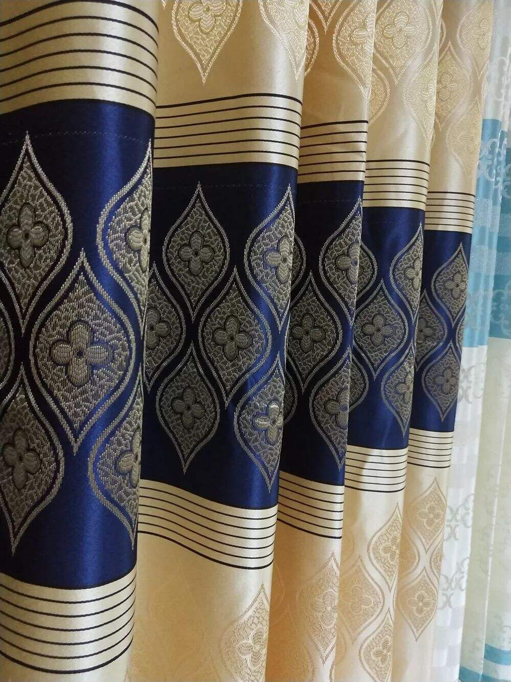 2.8m Width, Jacquard Curtain Fabric, 178gsm 500g/m supplier