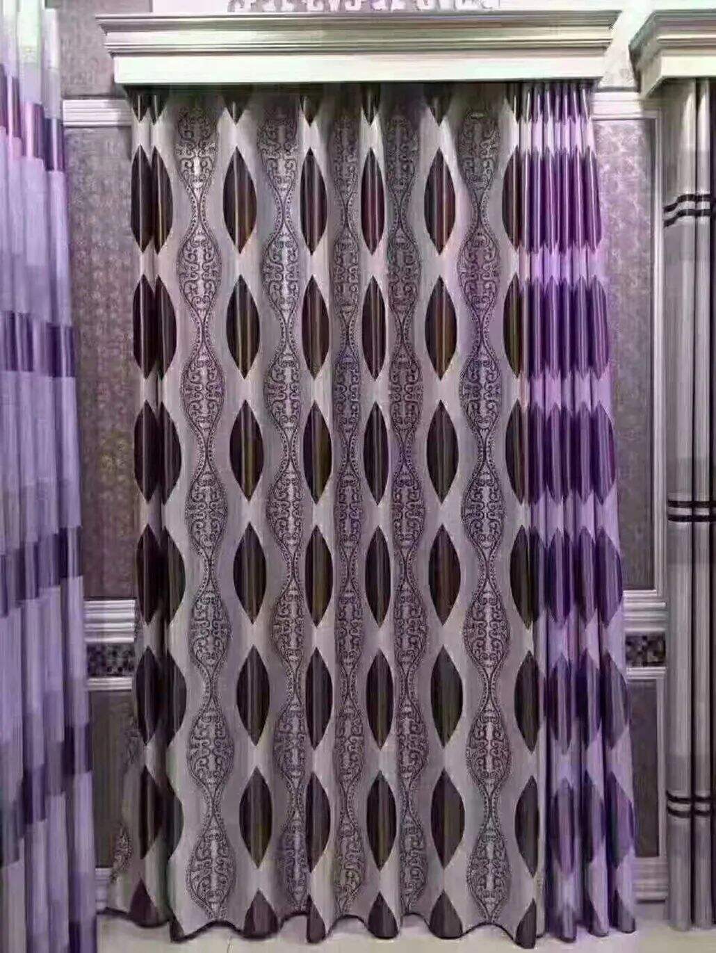 Foulola New Cheap Price Series:Jacquard Blackout Curtain 2.8/3.2m factory