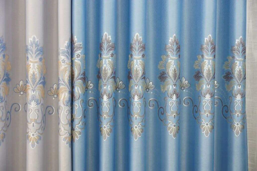 Foulola News:8808/8809/8810 Series Jacquard Blackout Curtain manufacture
