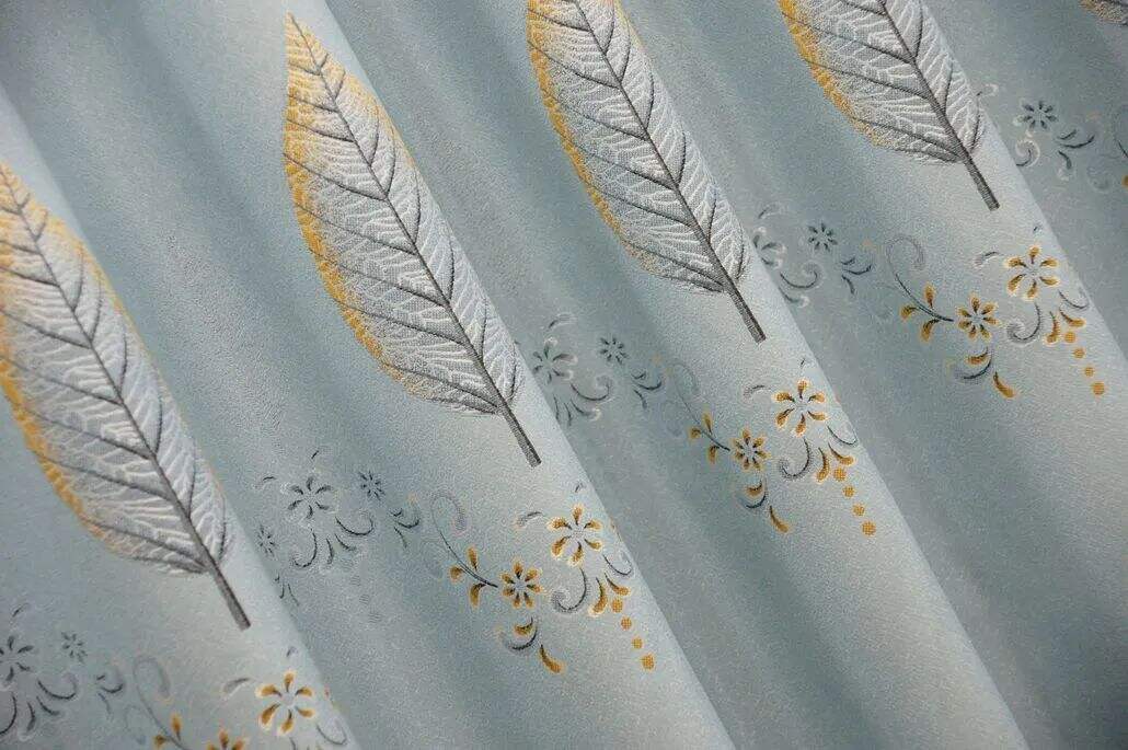 Foulola News: 3.3m Width Jacquard Curtain factory