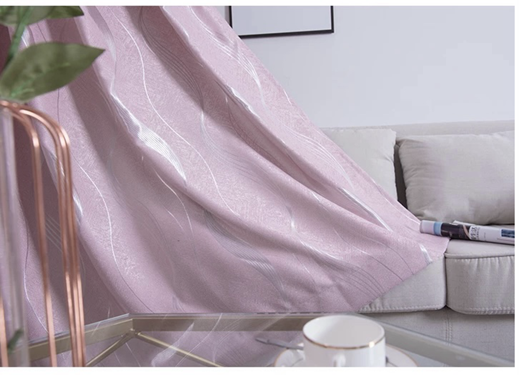 Foulola: Linen Style Polyester Brushed Jacquard Curtain manufacture