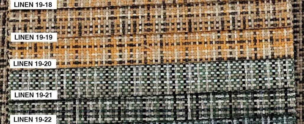 Foulola News: Plain Linen Sofa Fabric - 19 Series details