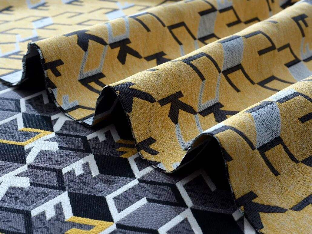 Foulola News：High Grade Jacquard Sofa Fabric - 4 factory