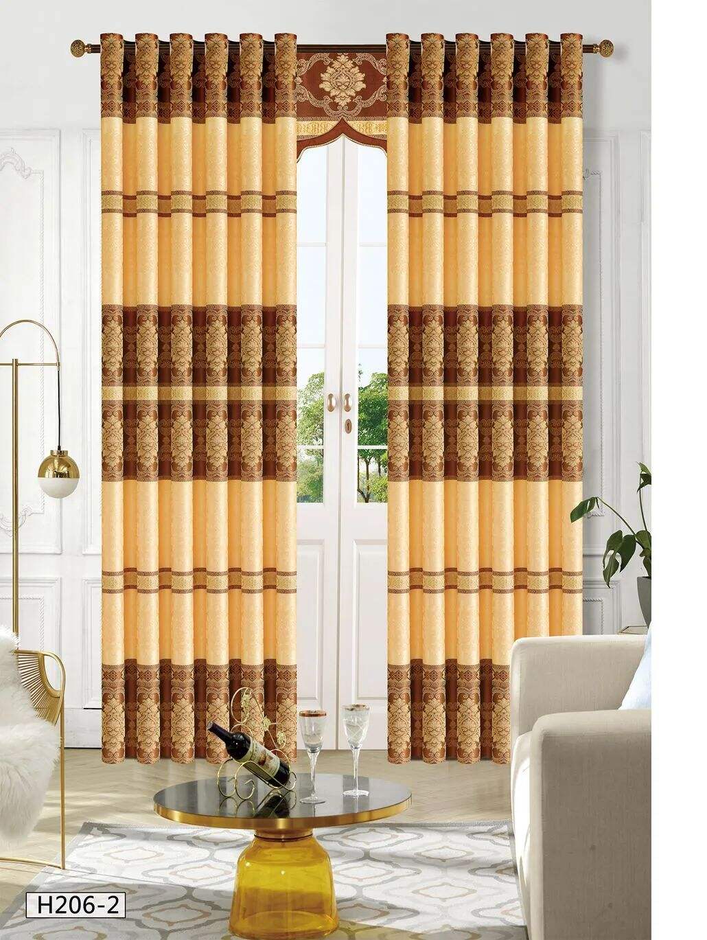 Foulola News: Cheap Jacquard Curtain Fabric. Width 280cm, supplier