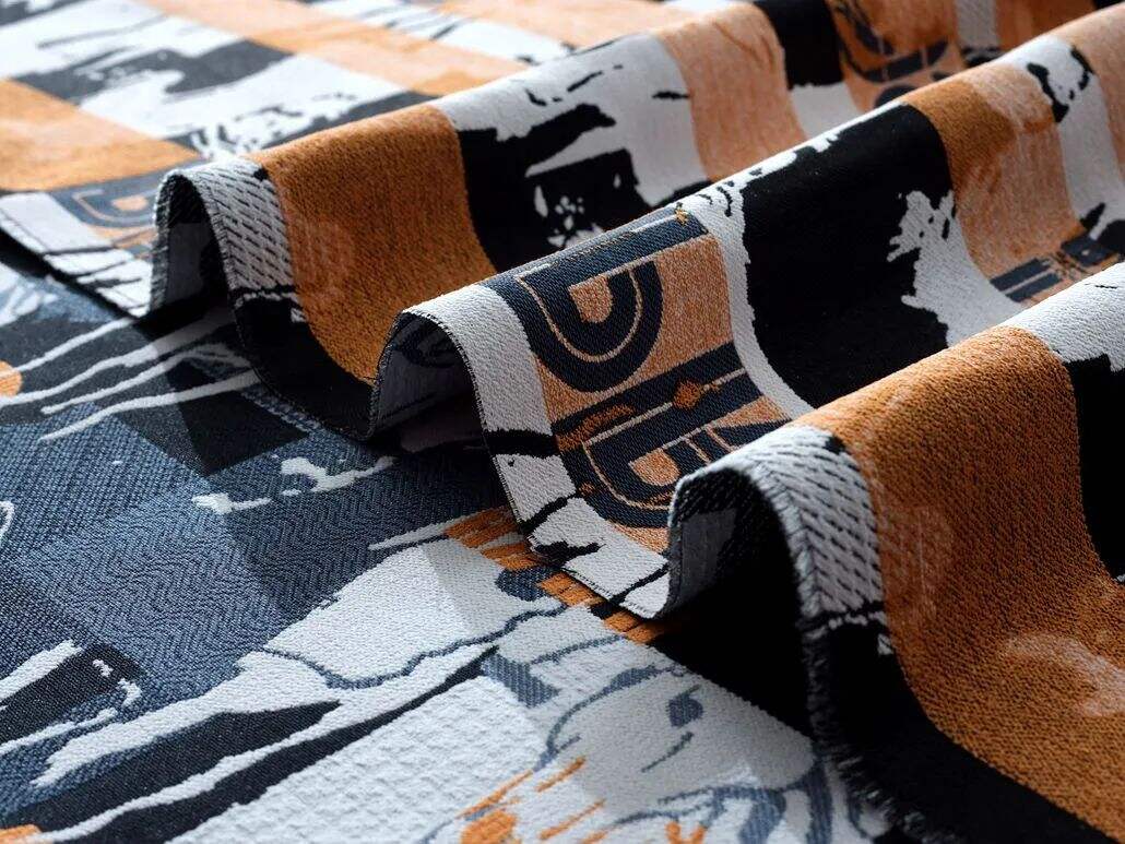 Foulola News：High Grade Jacquard Sofa Fabric - 8 factory