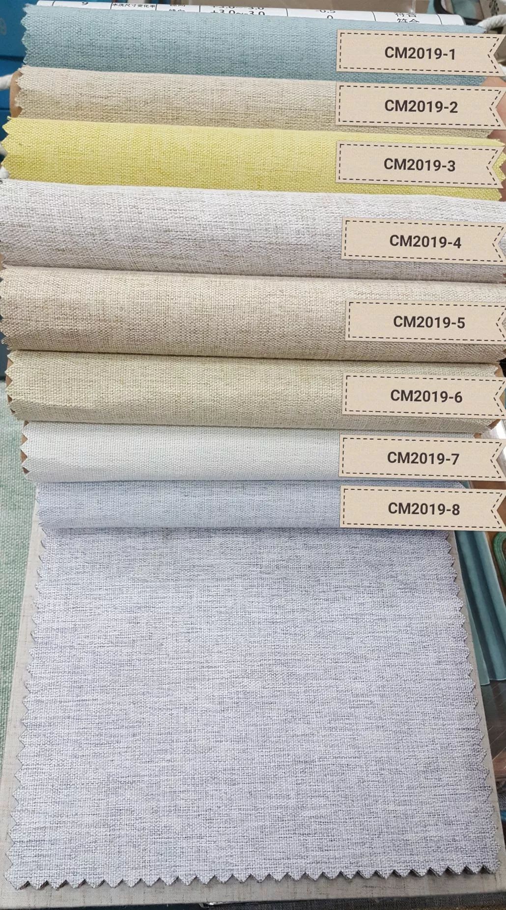 Foulola News: 2019# Linen 100% Blackout， Maling Coating Artwork, Vandtæt Gardin & Stoffabrik
