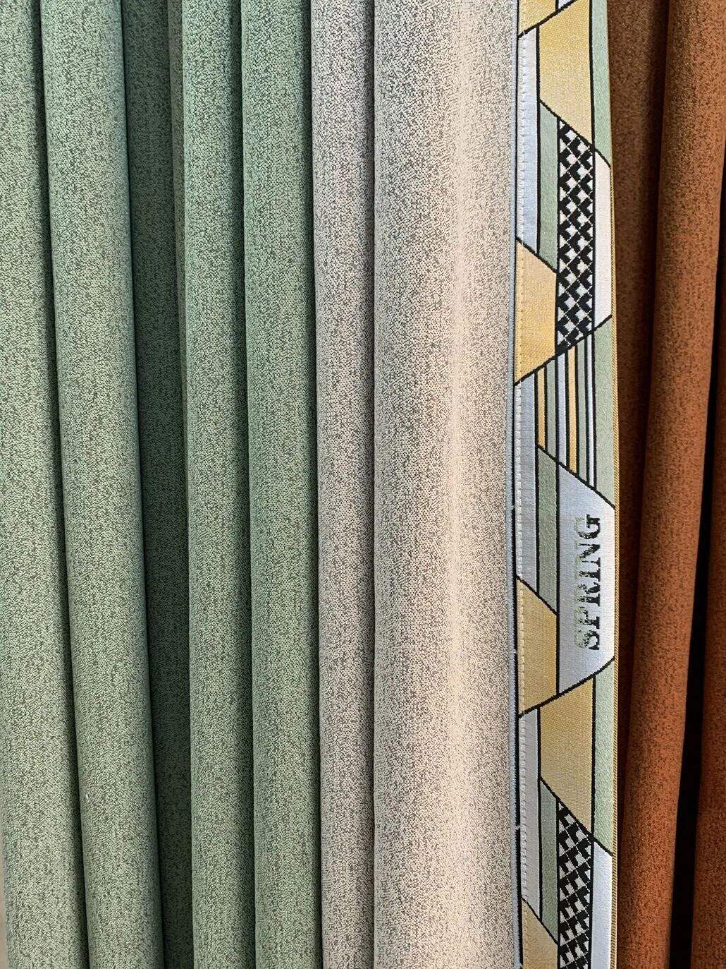 Foulola News: 3.4m Height Mix Style Weaving Luxury Curtain factory