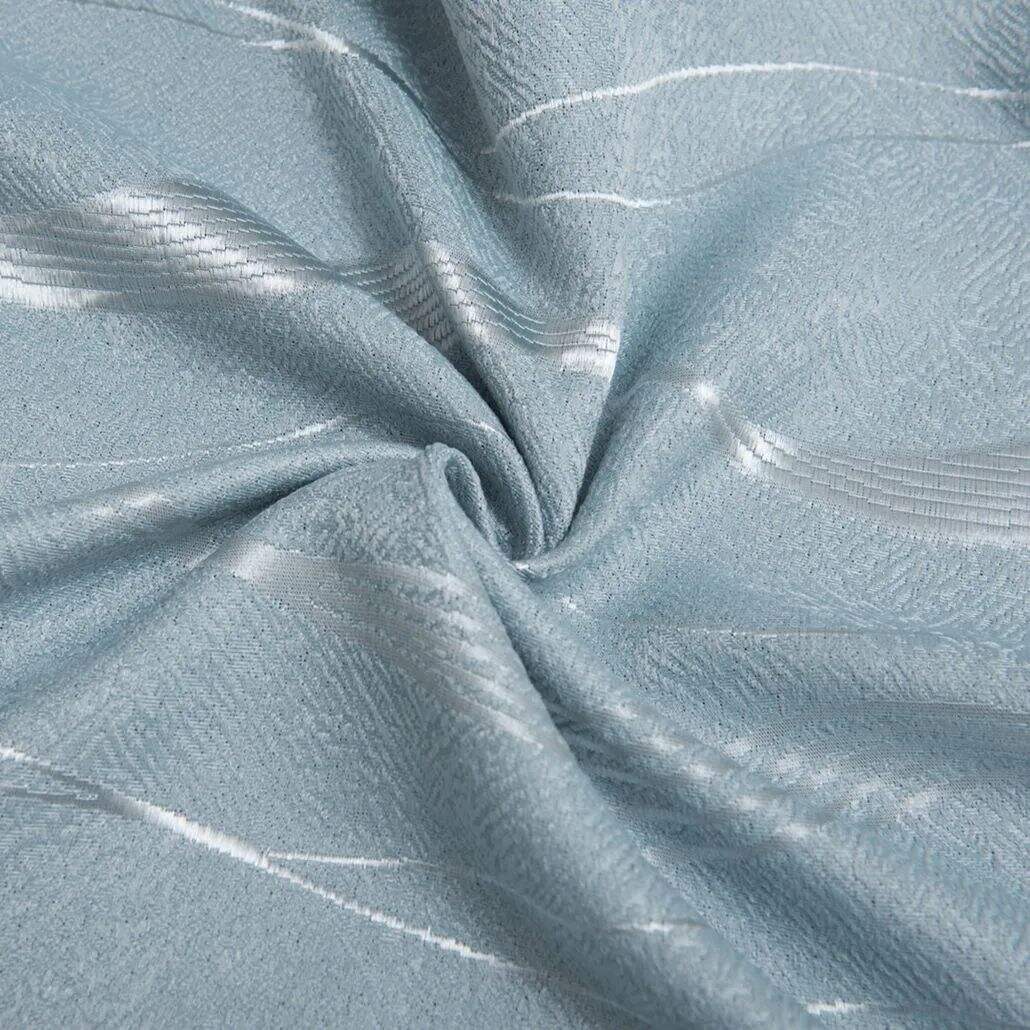 Foulola: Linen Style Polyester Brushed Jacquard Curtain manufacture
