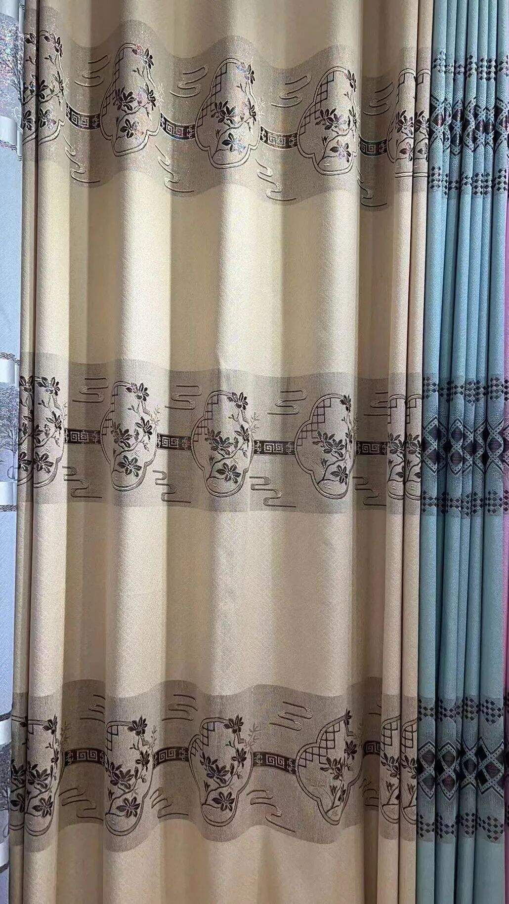 Foulola News: Cheap Jacquard Curtain Fabric, Widht 2.8m manufacture