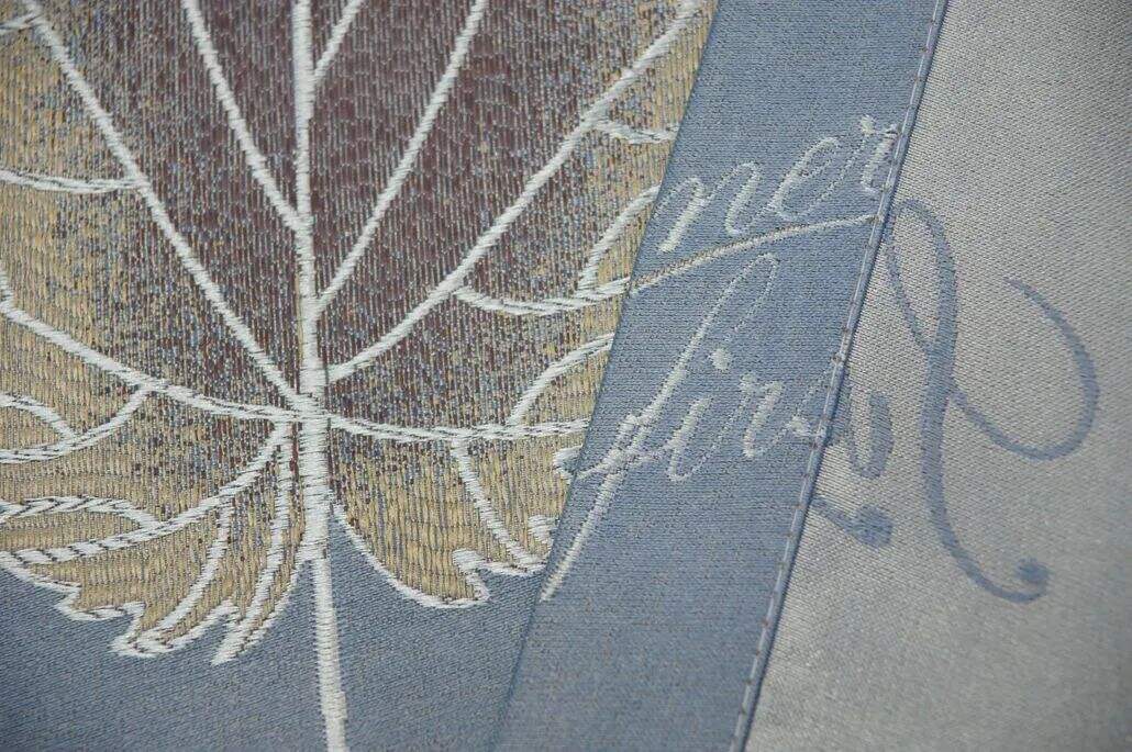 Foulola News:2.8-3.2m Width 8801/8803/8806# Blackout Jacquard details