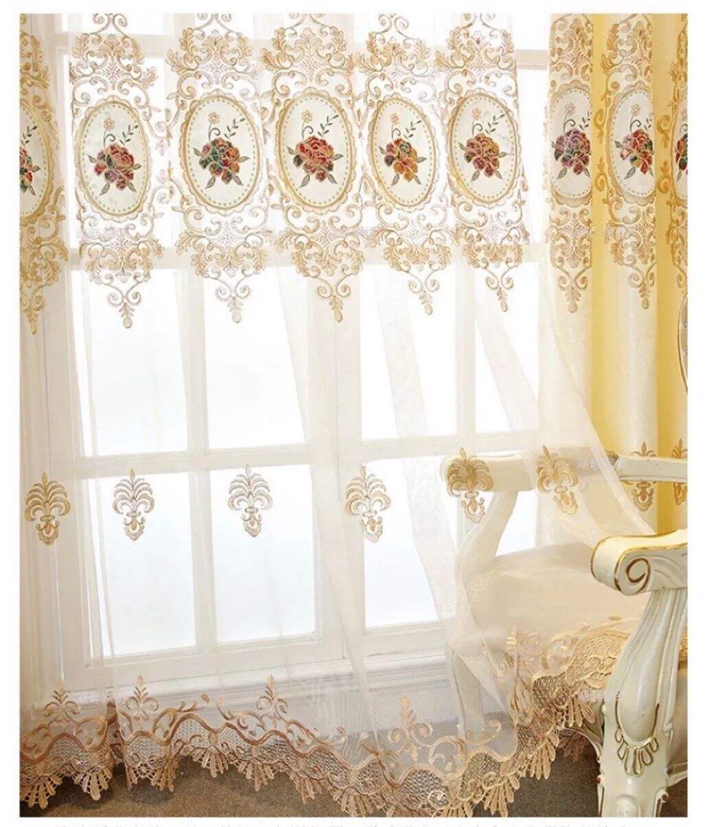 Foulola News: High Grade Embroidery Fabric&Sheer details