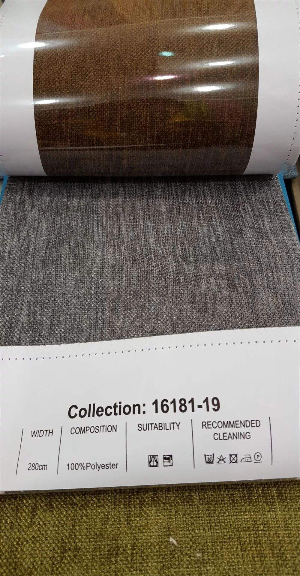 Foulola News: 16181# Series Two Sides Same Linen Style Velvet factory