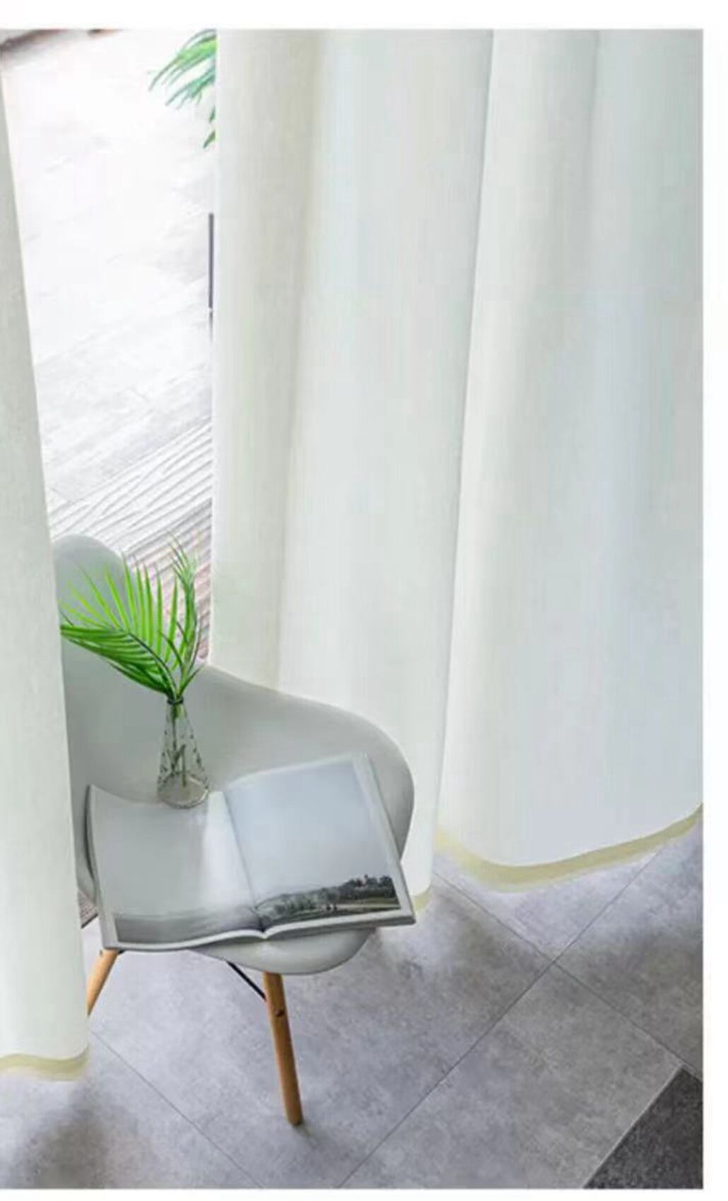 Foulola: LMS# Colorful Thick Linen，170gsm details