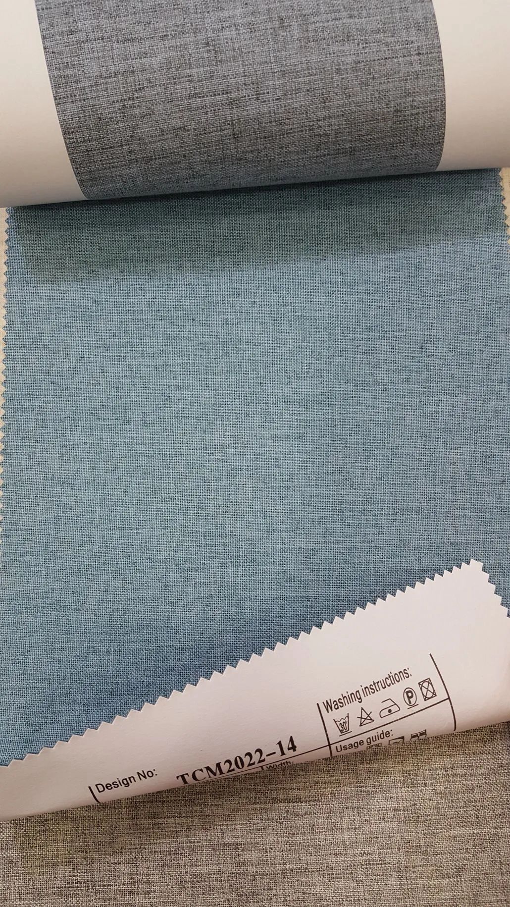 foulola news 2022 series paint coating artwork100 blackout waterproof curtain  fabric325-23