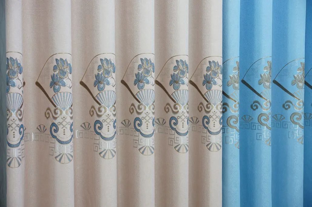 Foulola News:2.8/3.2m Width Jacquard Blackout Curtain 2201Series manufacture