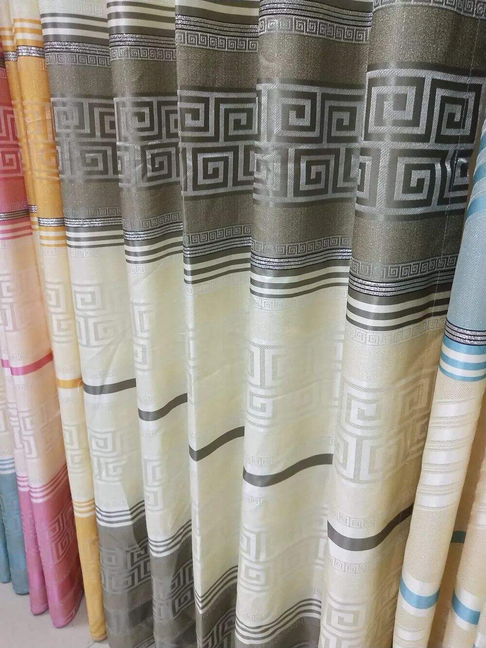 2.8m Width, Jacquard Curtain Fabric, 178gsm 500g/m factory