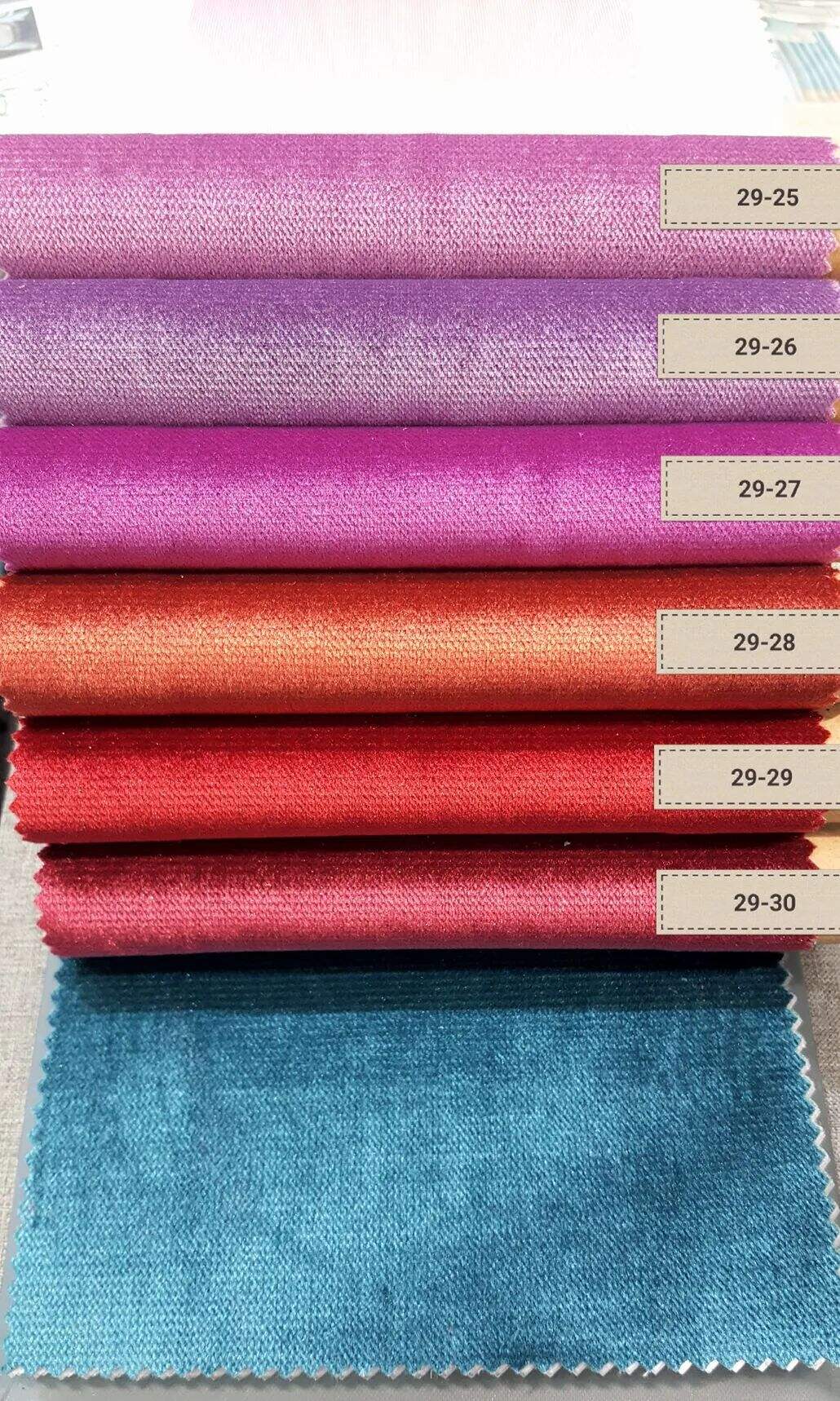 Foulola News: Velvet 29# Series factory