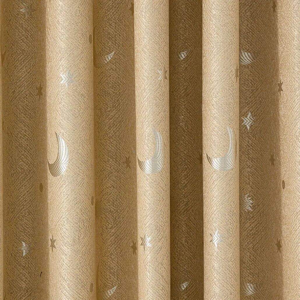 Foulola: Linen Style Polyester Brushed Jacquard Curtain manufacture