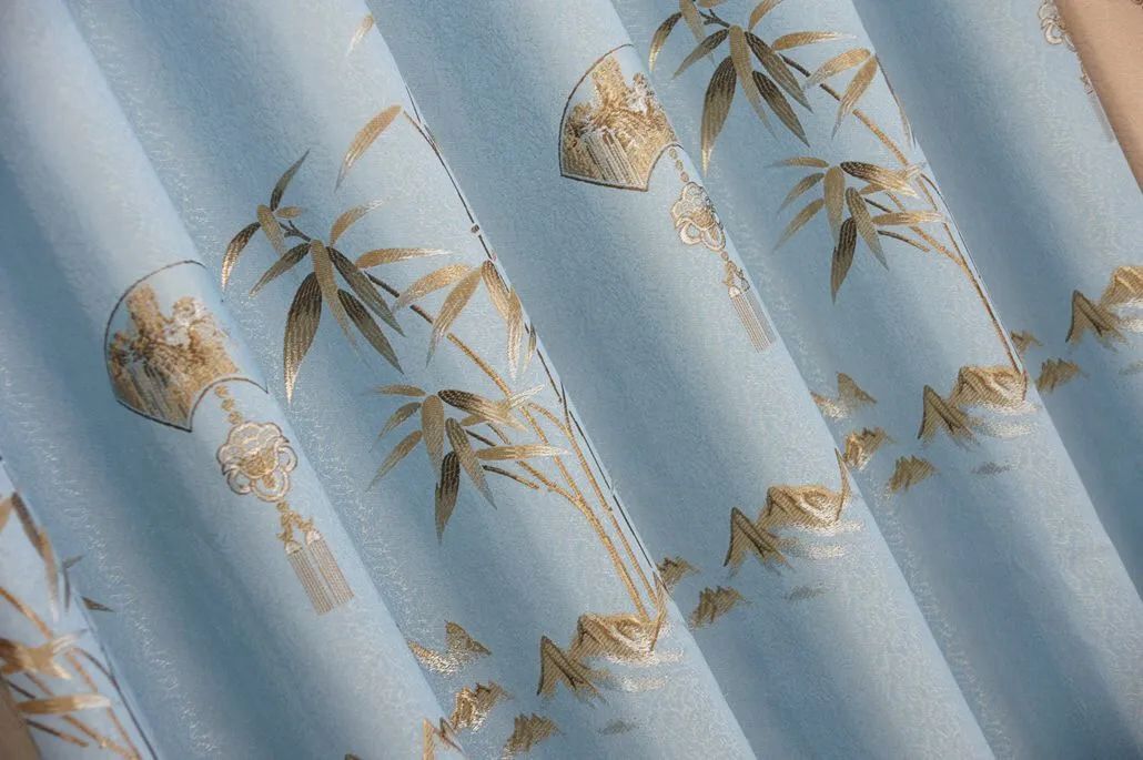 Foulola News:2.8/3.2m Width Jacquard Blackout Curtain 2201Series manufacture