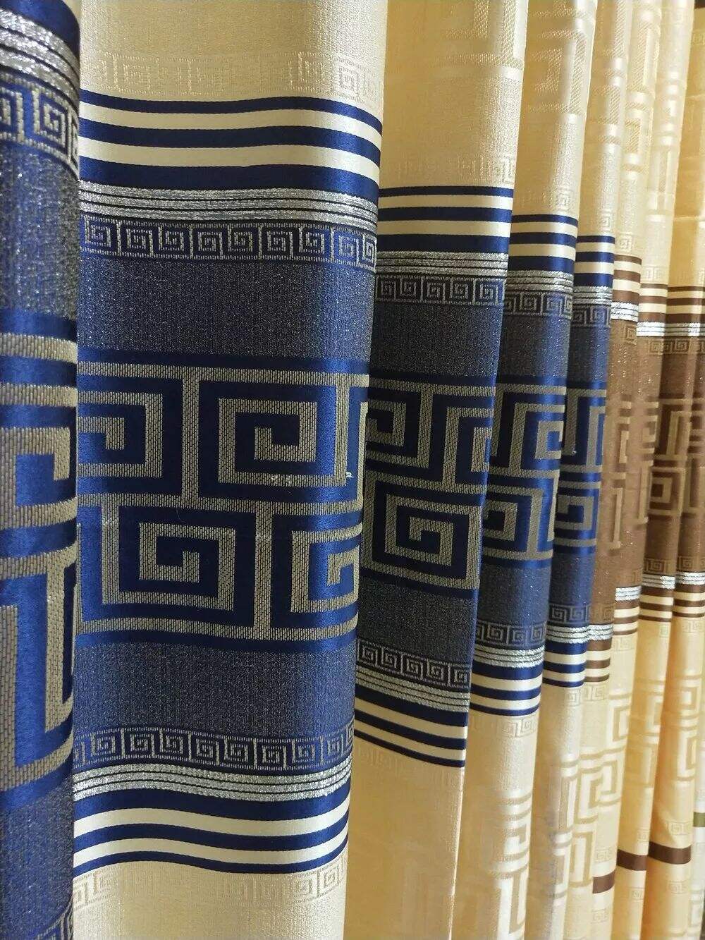 2.8m Width, Jacquard Curtain Fabric, 178gsm 500g/m factory