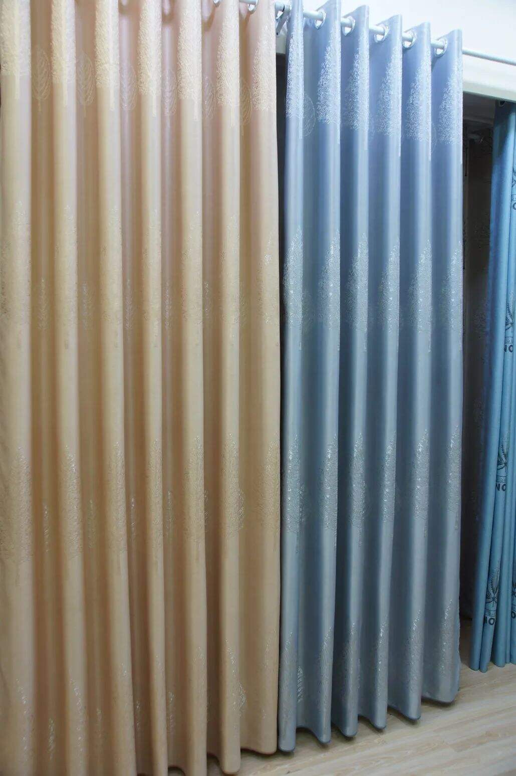 ຂ່າວ Foulola: 99# Series Jacquard Blackout Curtain ການຜະລິດຜ້າ