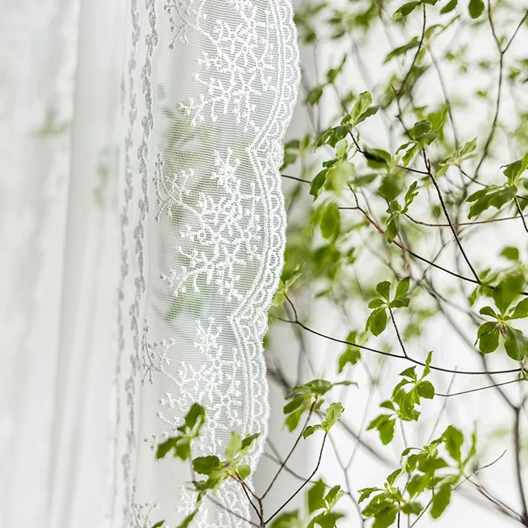 Foulola News: YJZA/SSYX/LSHYBS # Embroidery Sheers details