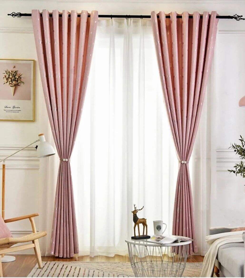 Foulola: Linen Style Polyester Brushed Jacquard Curtain factory