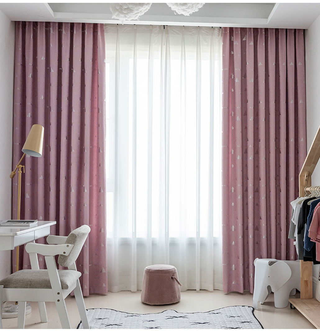 Foulola: Linen Style Polyester Brushed Jacquard Curtain factory