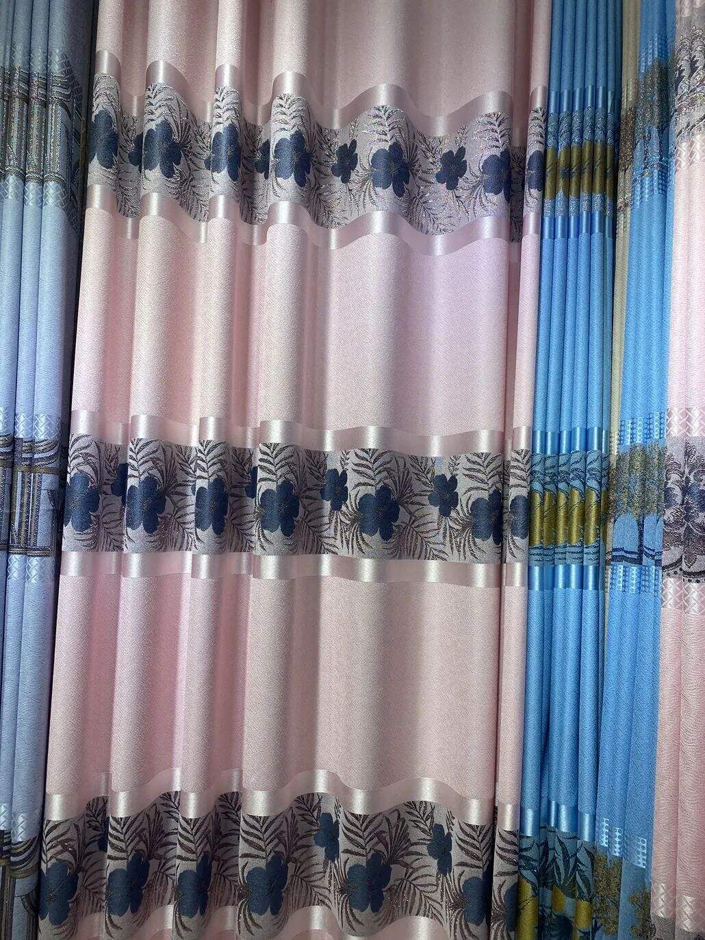 Foulola News: Cheap Jacquard Curtain Fabric, Widht 2.8m factory