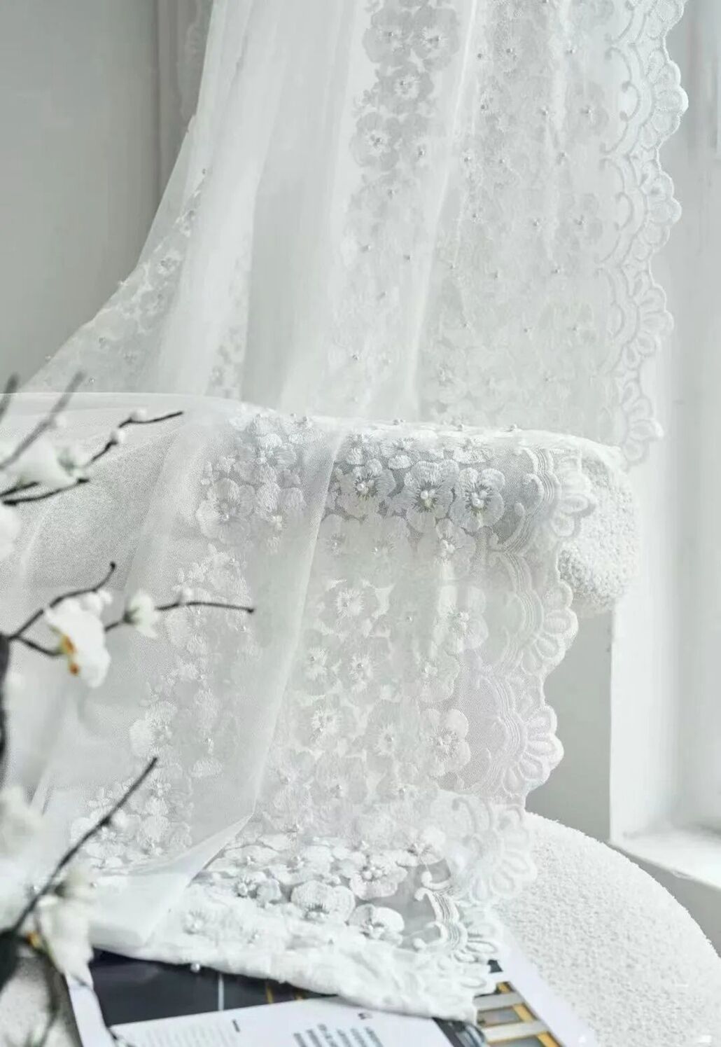 Foulola News: YJZA/SSYX/LSHYBS # Embroidery Sheers factory