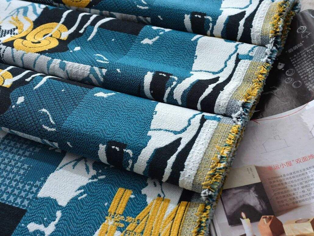 Foulola News：High Grade Jacquard Sofa Fabric - 8 factory