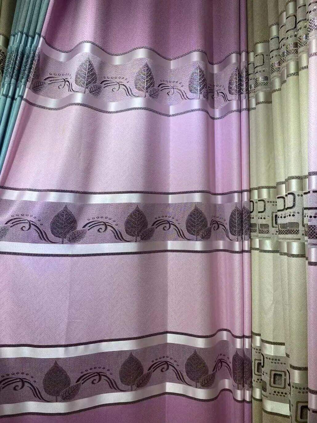 Foulola News: Cheap Jacquard Curtain Fabric, Widht 2.8m supplier