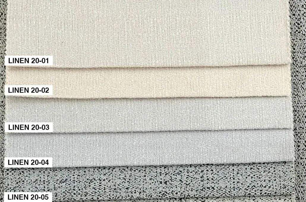 Foulola News:Plain Linen Sofa Fabric - 20 Series details