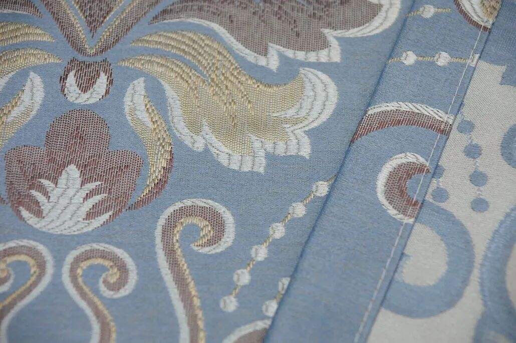 Foulola News:8808/8809/8810 Series Jacquard Blackout Curtain factory