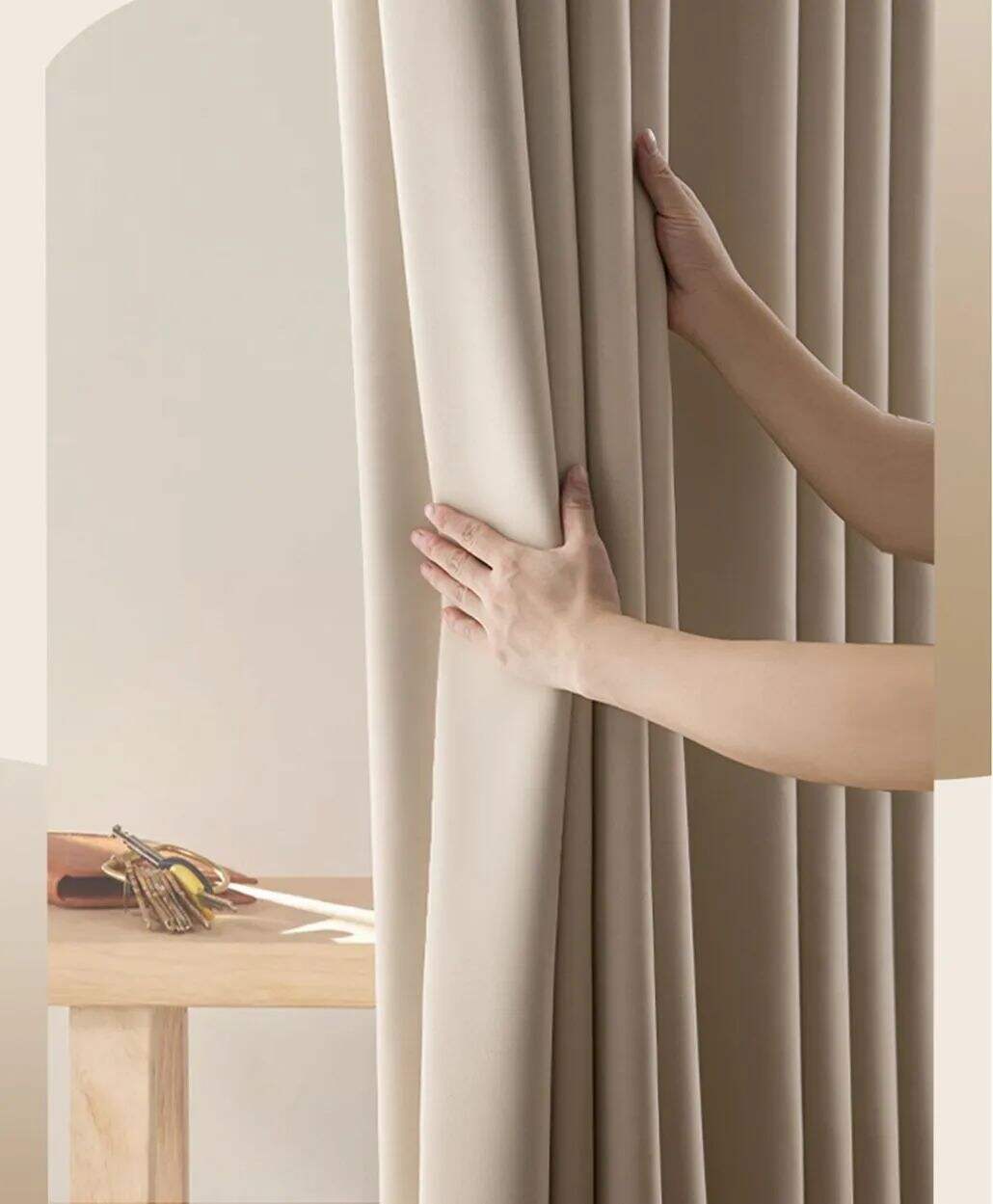 Foulola News:1958# Foulola the 1st Natural 100% Blackout Curtain details