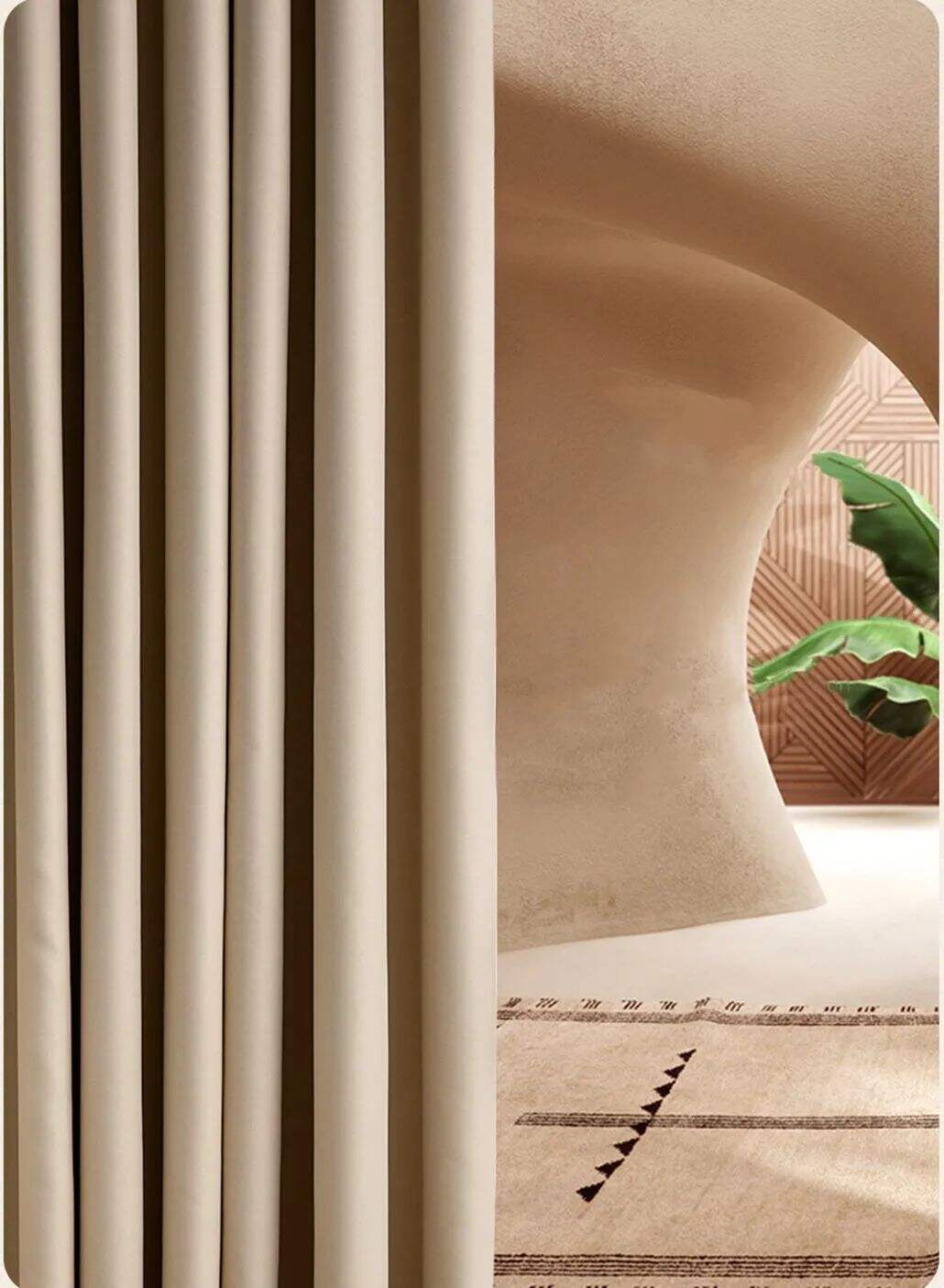 Foulola News:1958# Foulola the 1st Natural 100% Blackout Curtain details