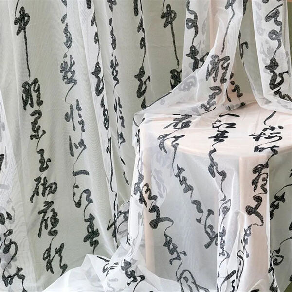 Innovation in Embroidered Sheer Curtains