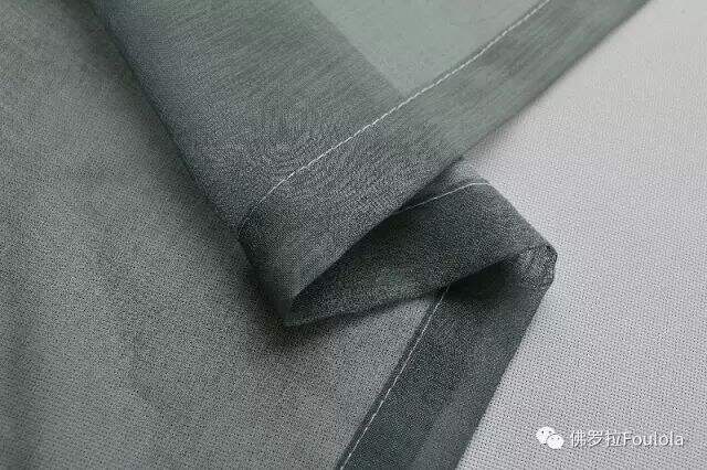 Printed Linen Curtain Net factory
