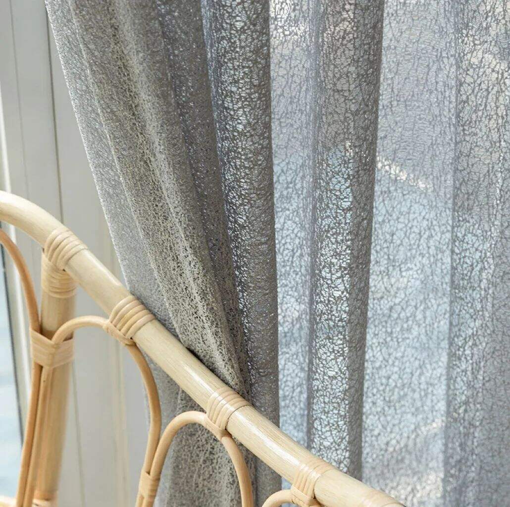 Foulola News: NC Series/ White BSDS# Sheer Curtain factory