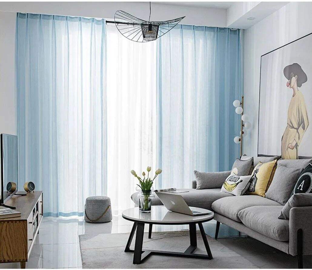 Foulola: YGS & BGLL Sheer Curtain details