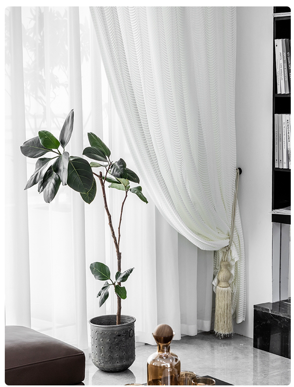 Foulola: YGS & BGLL Sheer Curtain supplier