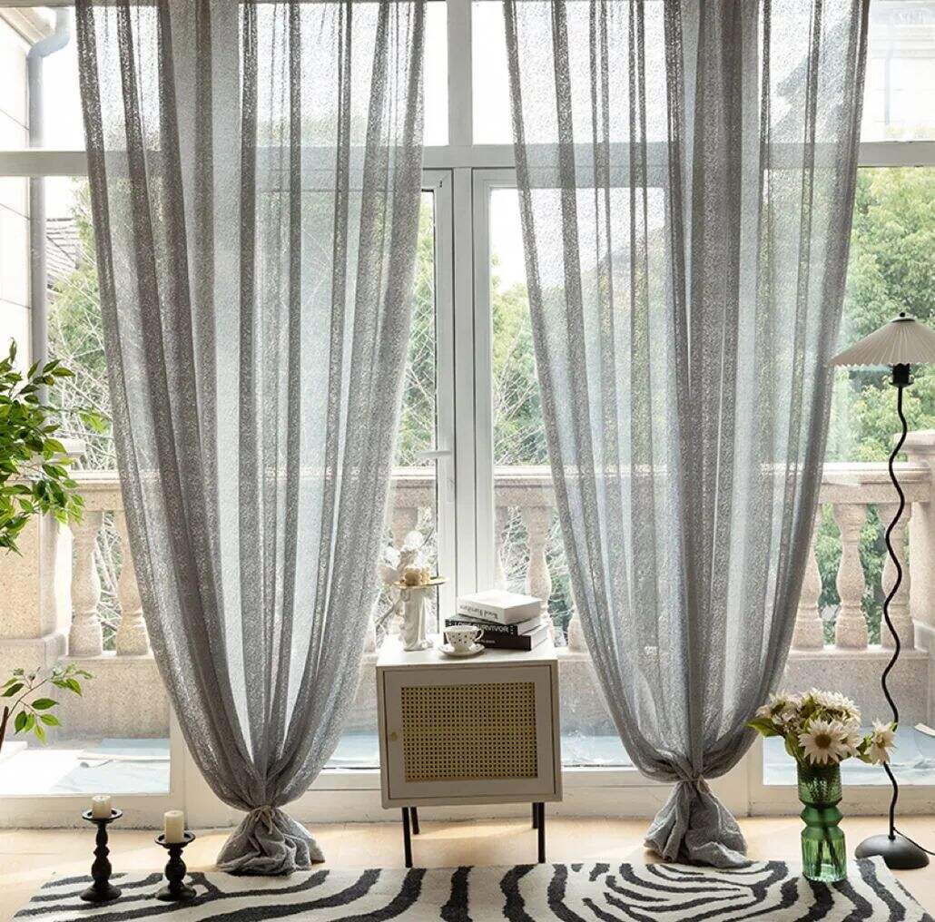 Foulola News: NC Series/ White BSDS# Sheer Curtain manufacture