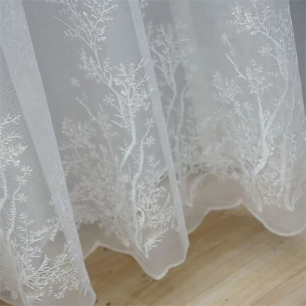 Sự quyến rũ trường tồn của rèm cửa trong suốt thêu cho ngôi nhà của bạn