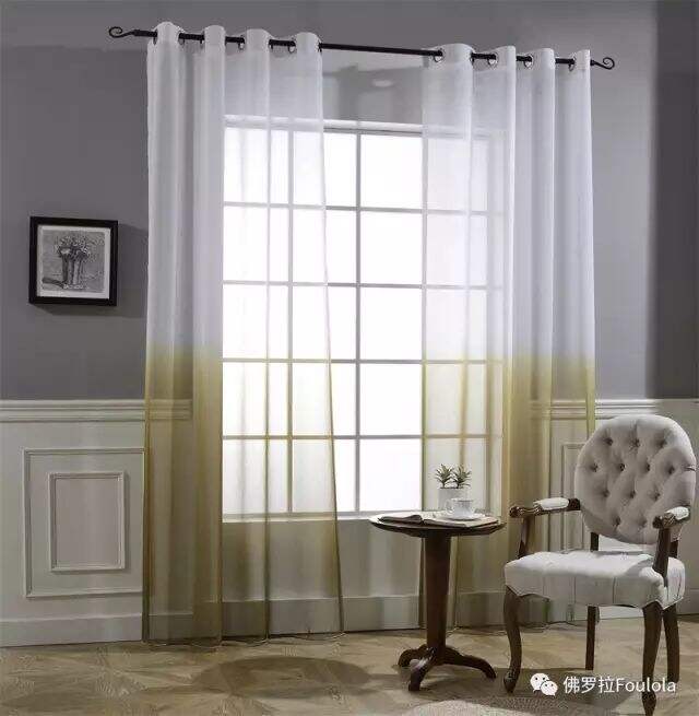 Printed Linen Curtain Net manufacture